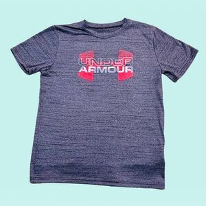 Under Armour Gray Short Sleeve Tee Youth XL